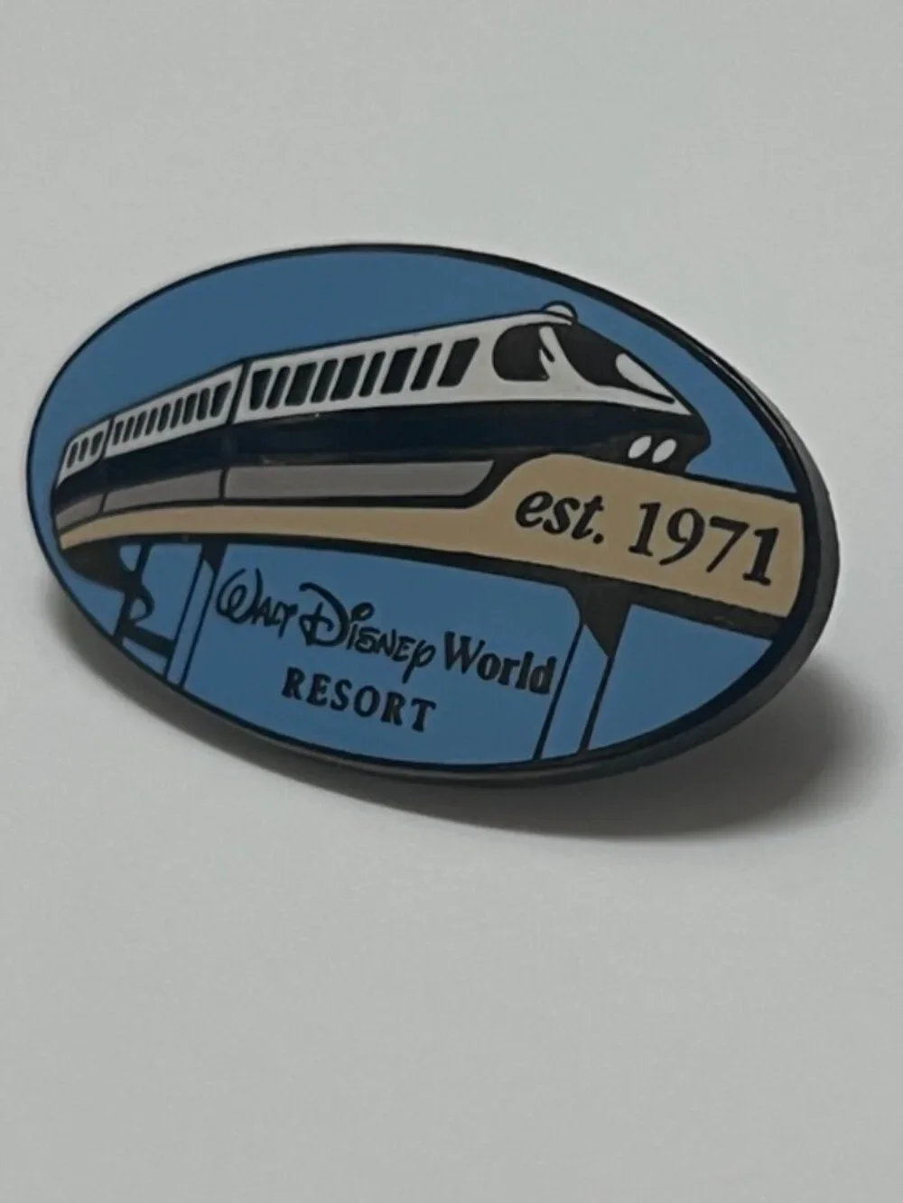 disney world resort monorail est. 1971 pin